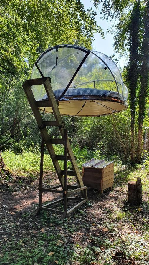 Les Bulles De La Maison Du Rocher Luxuszelt Noisy-sur-Ecole